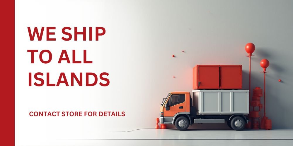 We ship to all islands — contact store for details